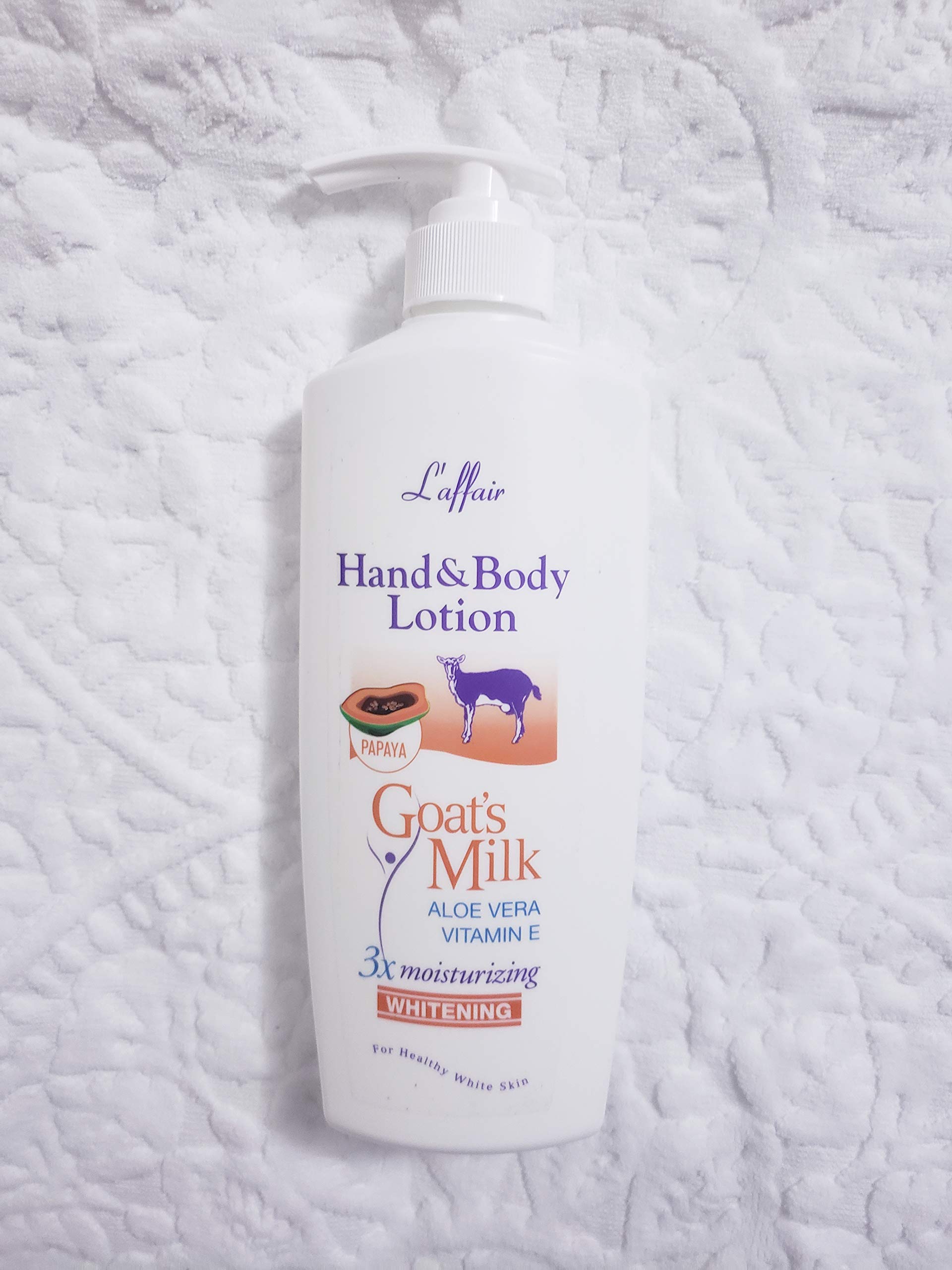 L'affair Goat's Milk Hand & Body Lotion Papaya 500 ml : Amazon.sg